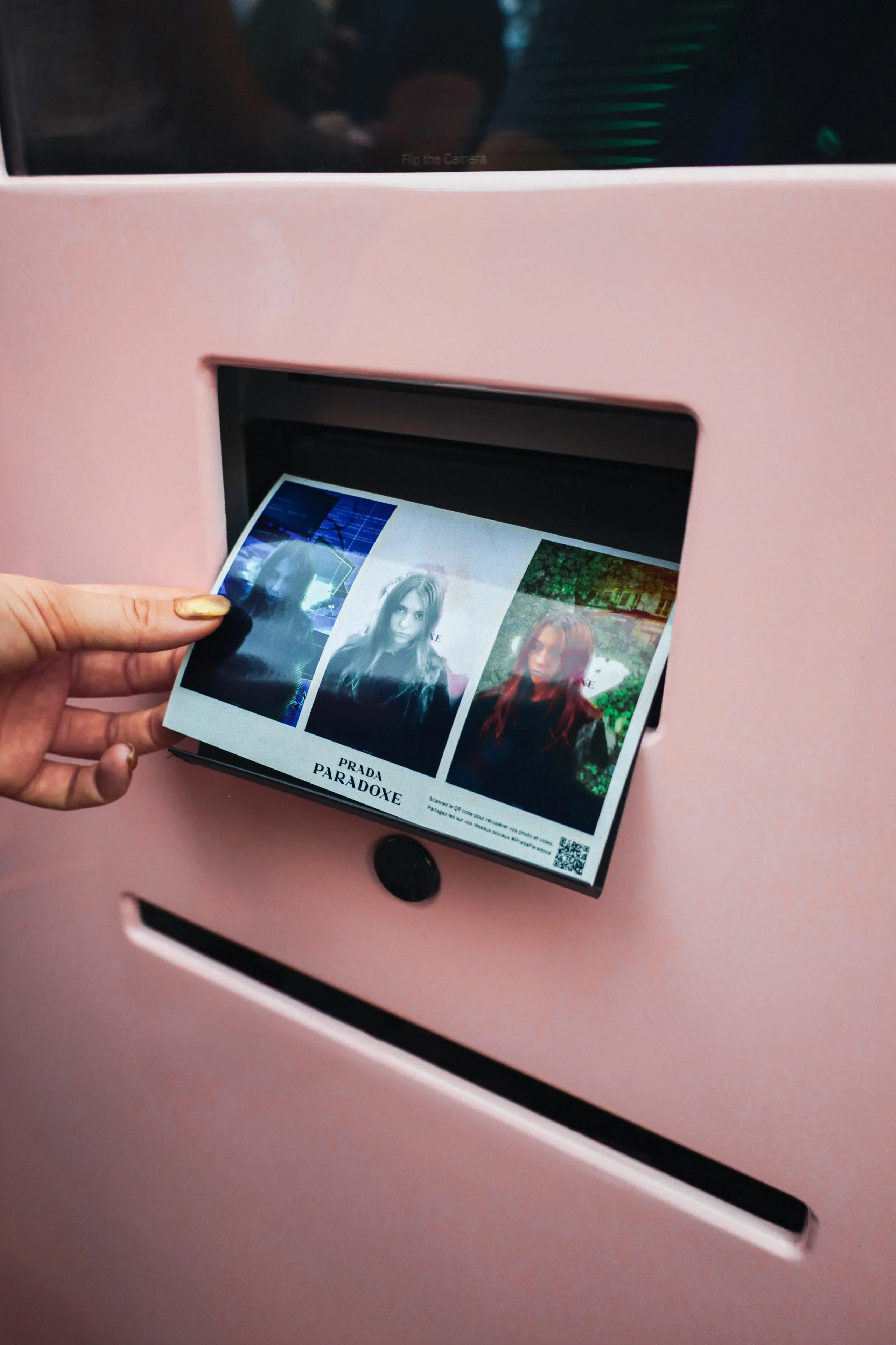 Prada AR Photo booth