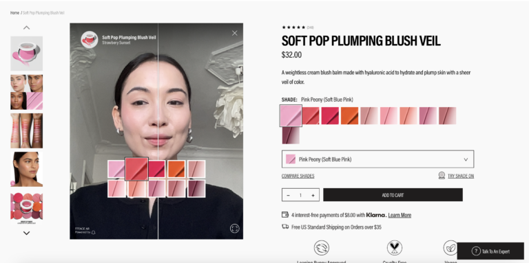 AR Try-on in E-commerce