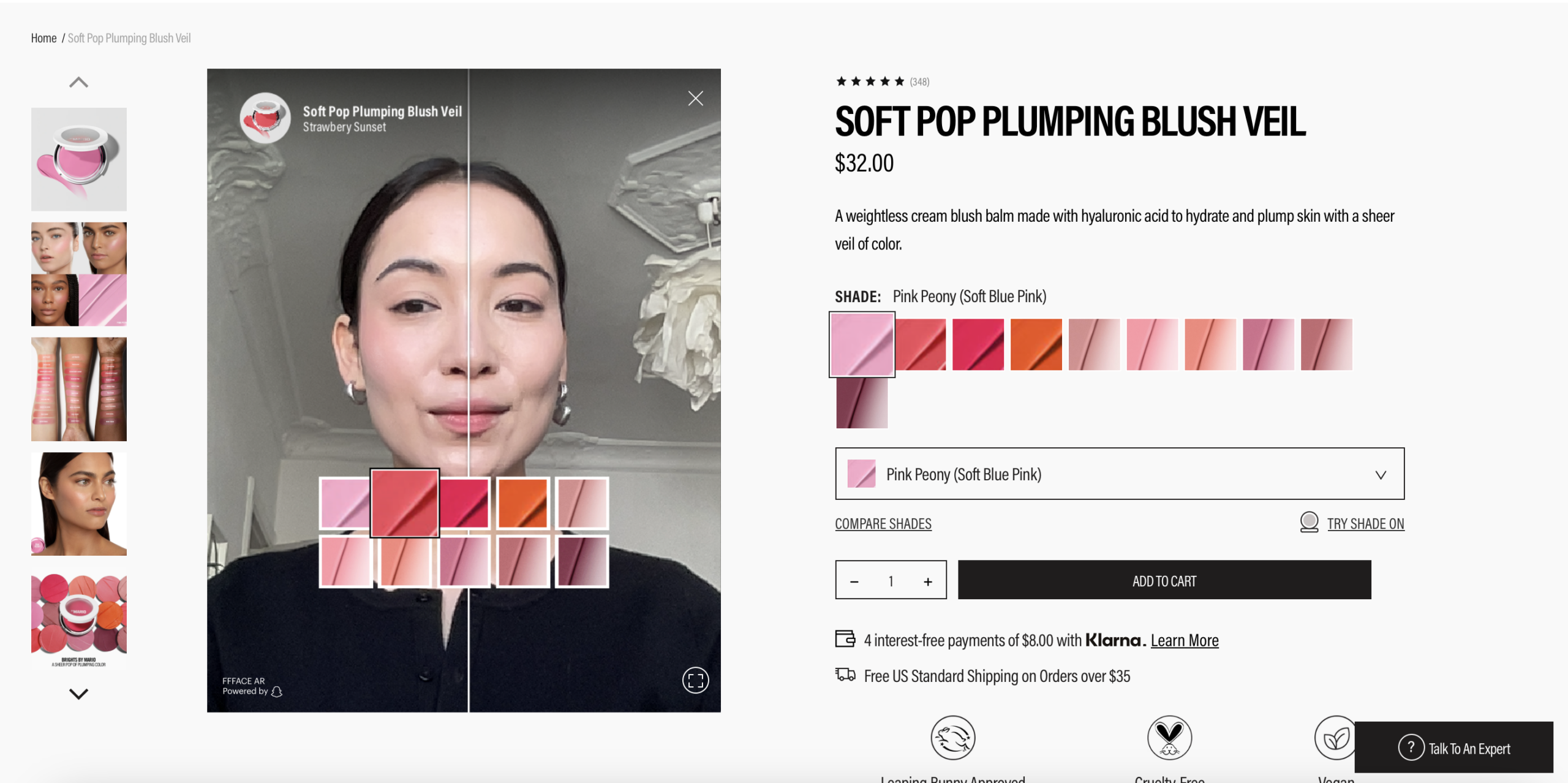 AR Try-on in E-commerce